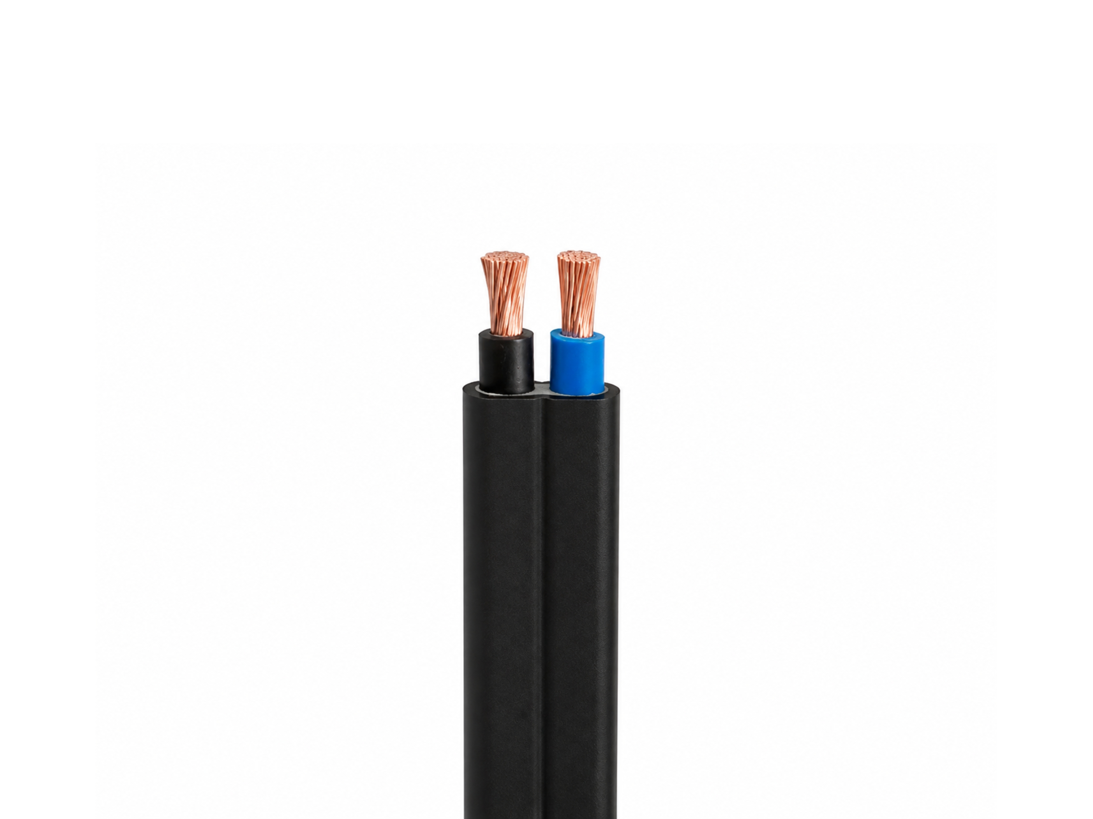 6 SQMM X 2C WIRE - BLACK FLAT